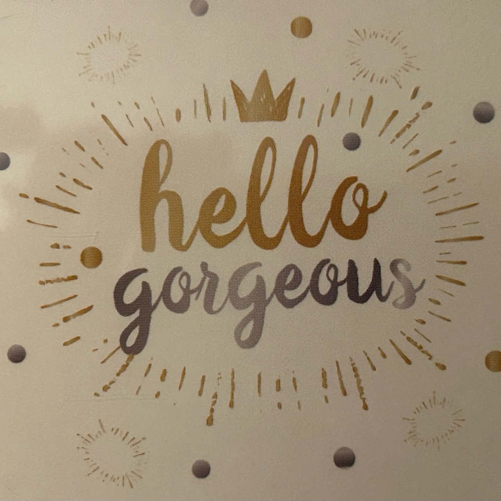Hello Gorgeous Peel & Stick Wall Decor